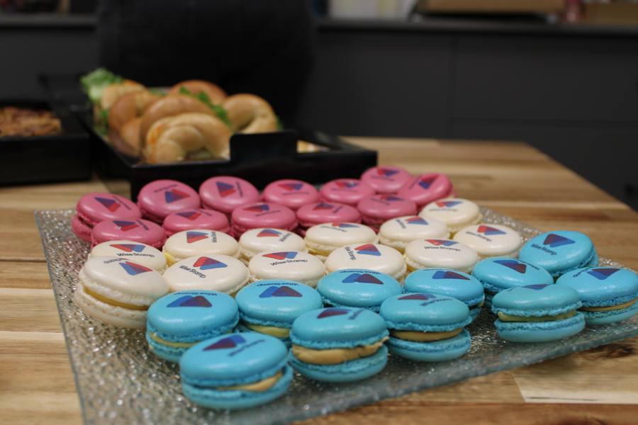 Branded macarons
