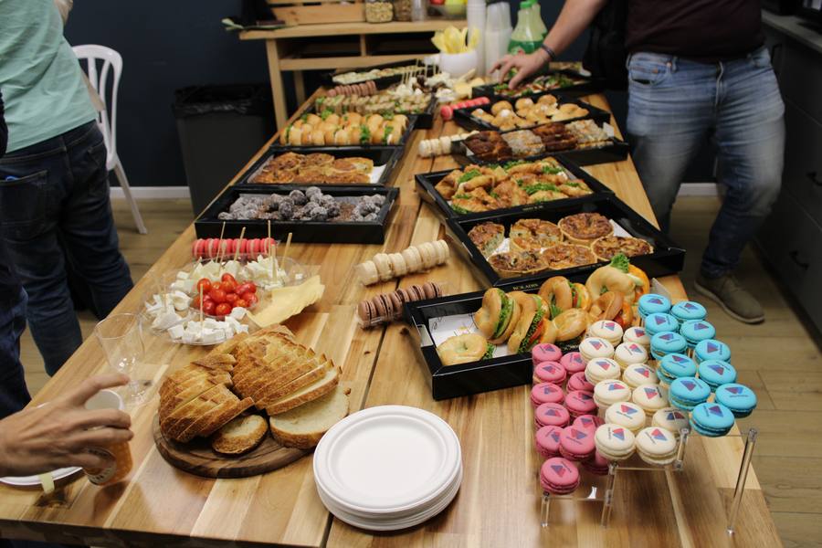 Catering spread